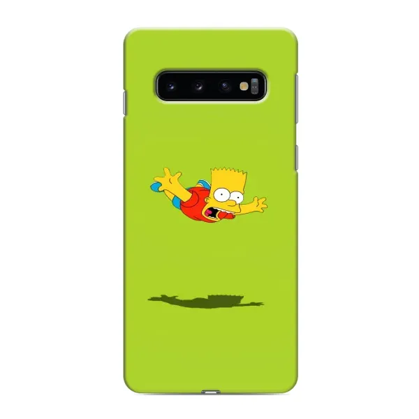 Чохол з принтом «Барт Сімпсон» для Samsung Galaxy S10
