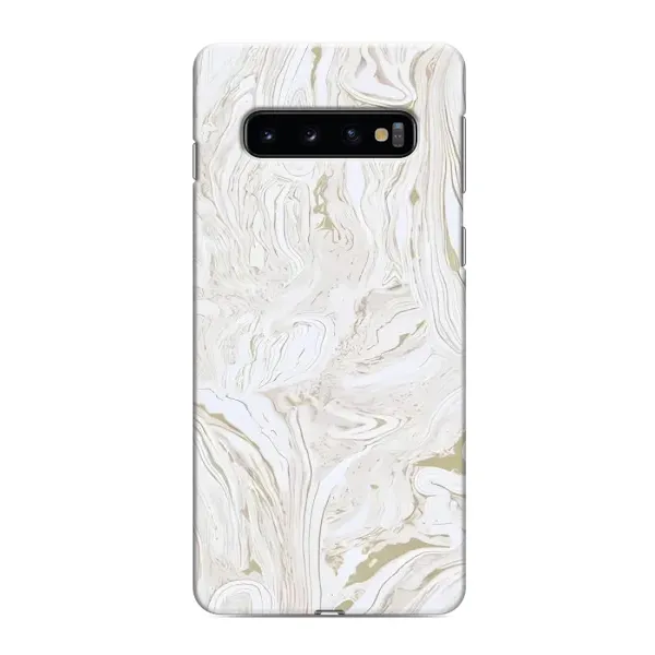 Чехол с принтом «Белый мрамор» для Samsung Galaxy S10