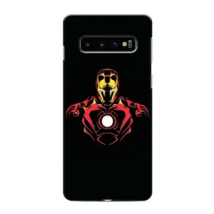 Чохли з героями Марвел Samsung Galaxy S10 (VPrint) (Залізна людина)