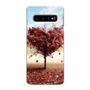 Чехлы для любимой на Самсунґ Ґелексі S10 (VPrint) (Дерево серце)