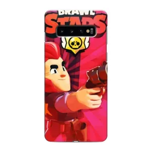 Чехол для Samsung Galaxy S10 Бравл Старс (VPrint) (Дуелянт Кольт)