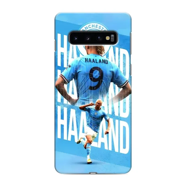 Чехол с принтом «Erling Haaland» для Samsung Galaxy S10