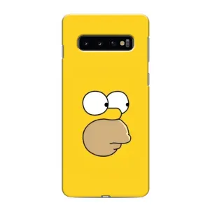 Чjхол з Сімпсонами для Samsung Galaxy S10 (VPrint) (Гомер)
