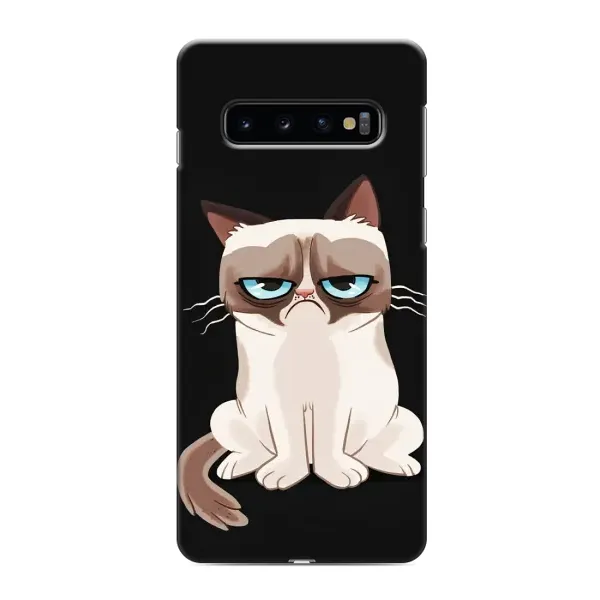 Чехол с принтом «Грустный кот» для Samsung Galaxy S10 Чехол с принтом «Грустный кот» для Samsung Galaxy S10