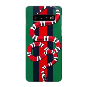 Чохли  GUCCI для Самсунґ Ґелексі S10 (AlphaPrint) (Gucci змія)