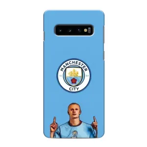 Чохли з футболістом Ерлінг Холанд для Samsung Galaxy S10 (AlphaPrint) (Холанд Манчестер Сіті)