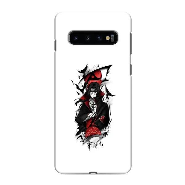 Чехол с принтом «Итачи с атрибутами» для Samsung Galaxy S10