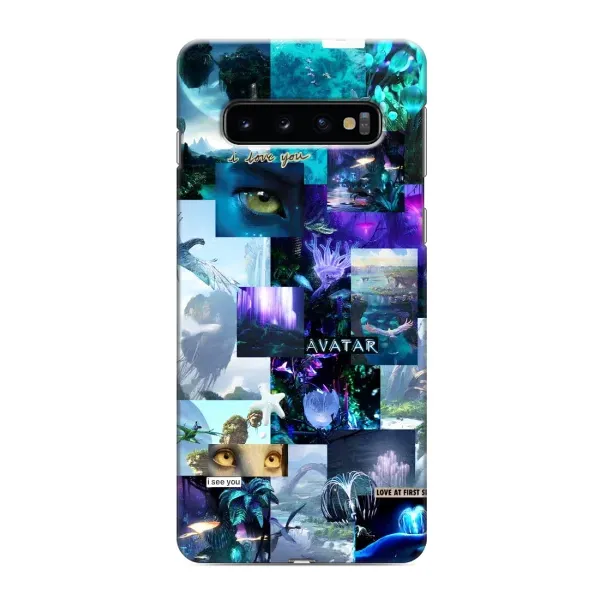 Чехол с принтом «коллаж Аватар» для Samsung Galaxy S10