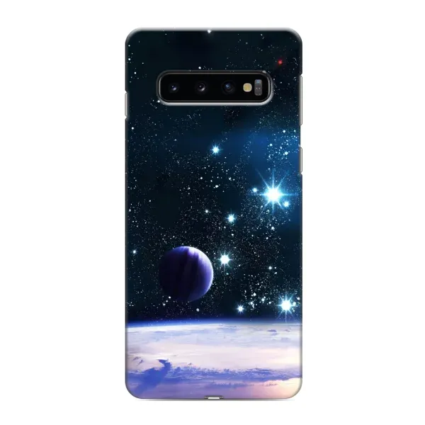 Чохол з принтом «Космічний вид» для Samsung Galaxy S10