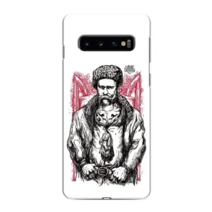 Чохли для Samsung Galaxy S10 с принтом Тараса Шевченко (AlphaPrint) (Козак Шевченко)