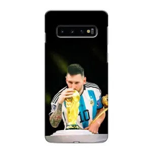 Чохли для Samsung Galaxy S10 (Leo чемпіон) (AlphaPrint) (Кубок Мессі)