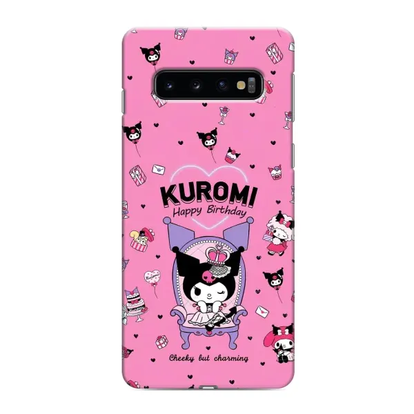 Чохол з принтом «KUROMI» для Samsung Galaxy S10