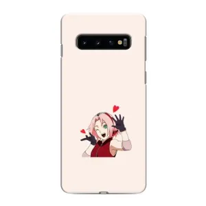 Чохли Персонажі Аніме Наруто для Samsung Galaxy S10 (AlphaPrint) (Лайк Сакура)