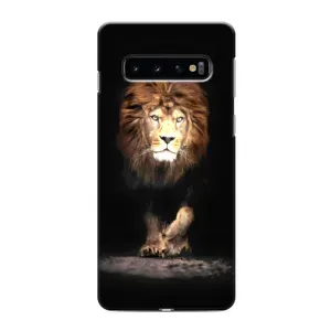 Чохол з картинкою ЛЕВ для Samsung Galaxy S10 (VPrint) (Лев)