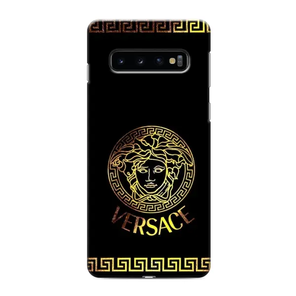 Чохол з принтом «Logo Versace» для Samsung Galaxy S10