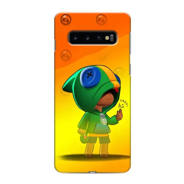 Чехол с принтом «Мальчик Леон» для Samsung Galaxy S10