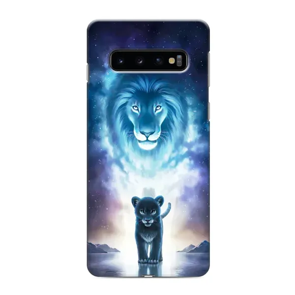 Чехол с принтом «Маленький лев» для Samsung Galaxy S10