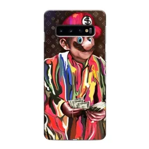 Бренднові Чохли для Samsung Galaxy S10 - (PREMIUMPrint) (Mario LV)