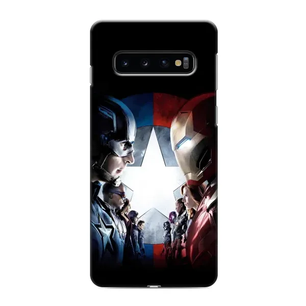 Чехол с принтом «Марвел стайл» для Samsung Galaxy S10