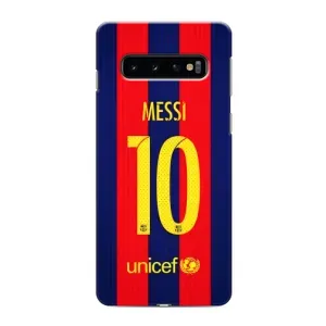 Чехлы Месси для Samsung Galaxy S10 (AlphaPrint) (Messi Barca 10)