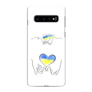Чохол для Патріота України Samsung Galaxy S10 - (AlphaPrint) (Мир Україні)