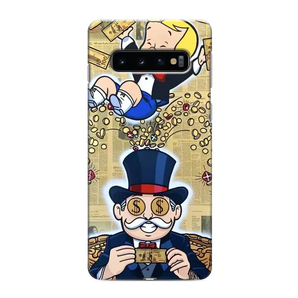 Чохол з принтом «Монополія Мен» для Samsung Galaxy S10