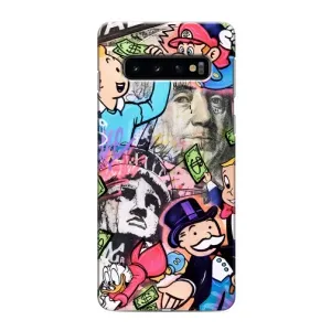 Чохли з крутими принтами для Samsung Galaxy S10 - (PREMIUMPrint) (Monopoly man)