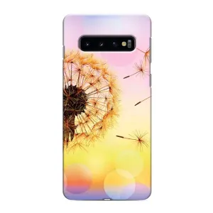 Чохол з картинкою (Стильні) Самсунґ Ґелексі S10 - (AlphaPrint) (Кульбабка)
