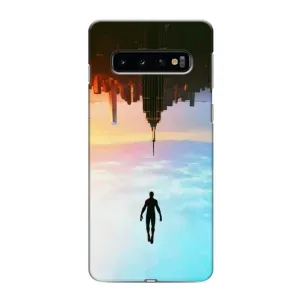 Чохол з людиною павуком для Samsung Galaxy S10 - (AlphaPrint) (Людина павук)