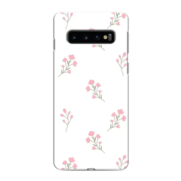 Чехол с принтом «Розовые цветы» для Samsung Galaxy S10