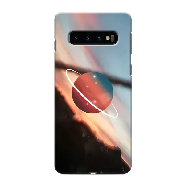 Чохол з принтом «Сатурн» для Samsung Galaxy S10