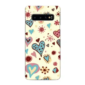 Чехлы для любимой на Самсунґ Ґелексі S10 (VPrint) (Сердечки)