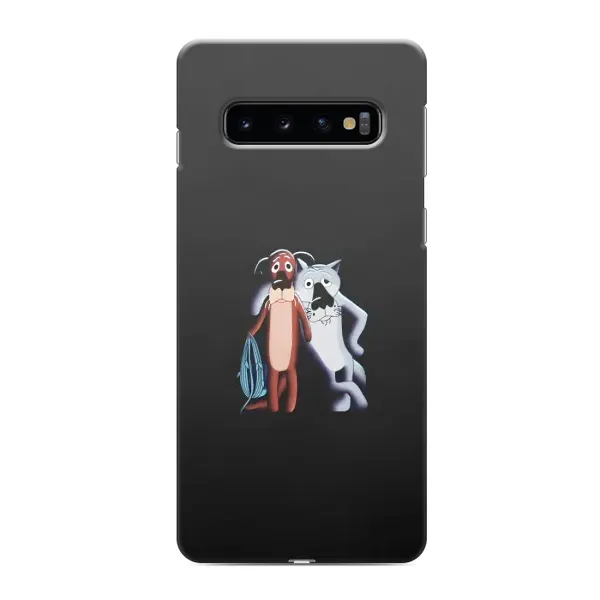 Чехол с принтом «Шо опять» для Samsung Galaxy S10