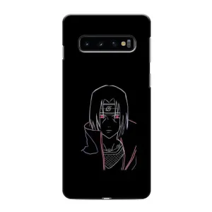 Чохли на тему: Ітачи Учіха для Samsung Galaxy S10 (AlphaPrint) (силует Ітачі)