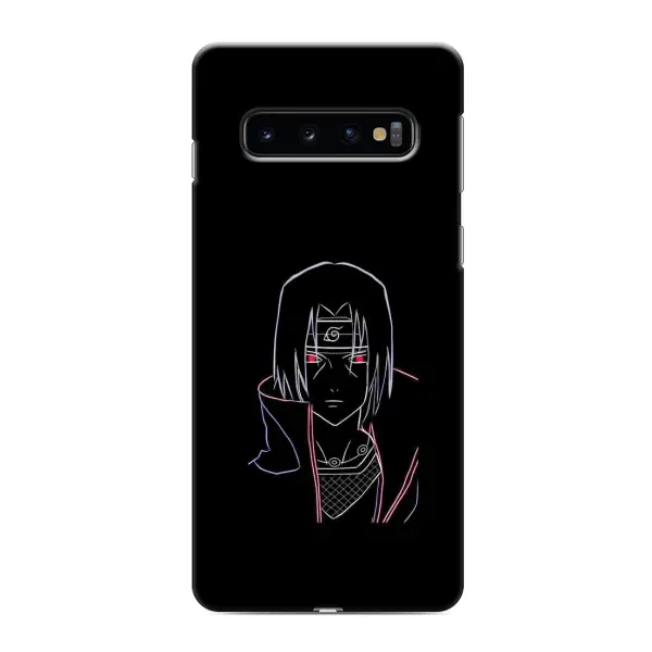 Чехол с принтом «силуэт Итачи» для Samsung Galaxy S10