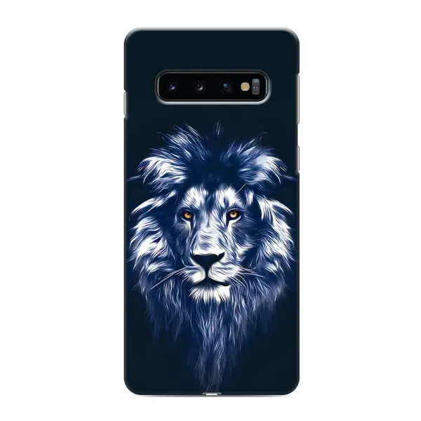 Чехол с принтом «Синий Лев» для Samsung Galaxy S10