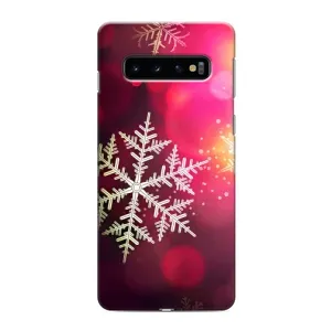 Новорічні Чохли для Самсунґ Ґелексі S10 (VPrint) (Сніжинка)