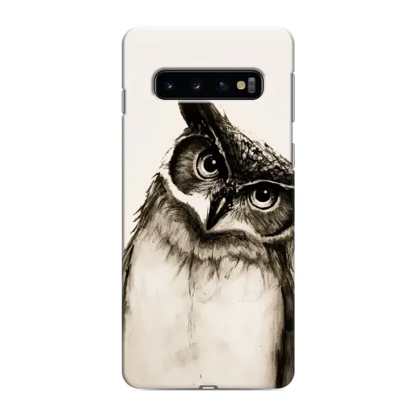 Чехол с принтом «Сова» для Samsung Galaxy S10 Чехол с принтом «Сова» для Samsung Galaxy S10