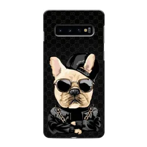 Чохли з крутими принтами для Samsung Galaxy S10 - (PREMIUMPrint) (Стильна собака)