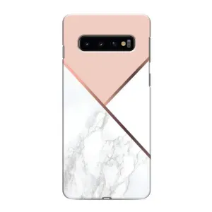 Мраморний чехол на Samsung Galaxy S10 (VPrint) (Тройний мрамор)