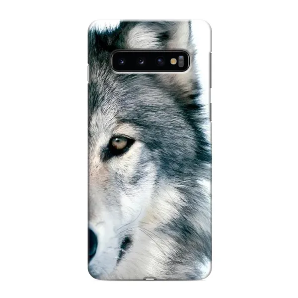 Чохол з принтом «Вовк» для Samsung Galaxy S10