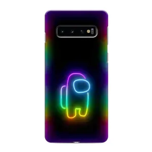 Чохли Амонг Ас для Samsung Galaxy S10 (AlphaPrint) (Яскравий скін)