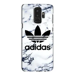 Чехлы Адидас для Samsung Galaxy S9 Plus G965 (AlphaPrint) (Адидас на мраморе)