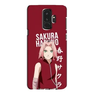 Чехлы Персонажи Аниме Наруто для Samsung Galaxy S9 Plus G965 (AlphaPrint) (Аниме Сакура)