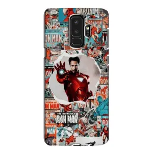 Чохли з героями Марвел Samsung Galaxy S9 Plus G965 (VPrint) (Айронмен)