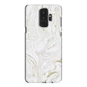 Мраморный чехол на Samsung Galaxy S9 Plus G965 (VPrint) (Белый мрамор)