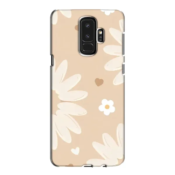 Чехол с принтом «Бежевые цветы» для Samsung Galaxy S9 Plus (G965) Чехол с принтом «Бежевые цветы» для Samsung Galaxy S9 Plus (G965)