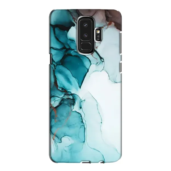Чехол с принтом «Бирюзовый мрамор» для Samsung Galaxy S9 Plus (G965)