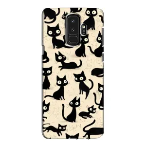 Чехол с рисунком кот на Samsung Galaxy S9 Plus G965