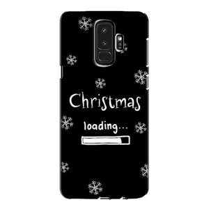 Рождественские, Праздничные Чехлы для Самсунг Галакси S9 Плюс (Christmas loading)